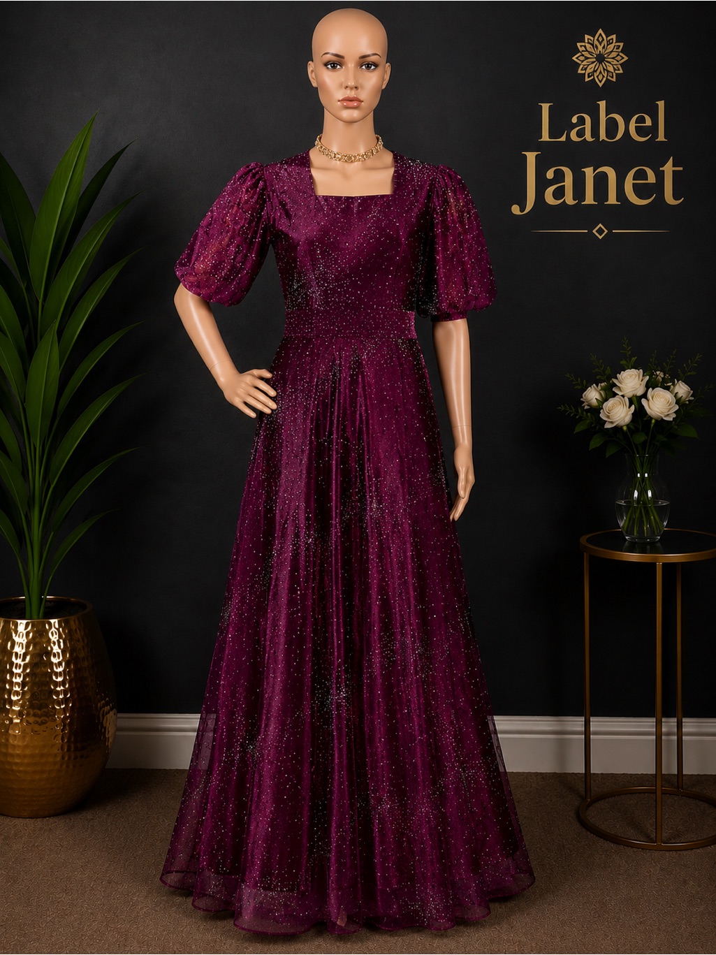 Brand New Long Gown For Women,Bust Size- M Up To L